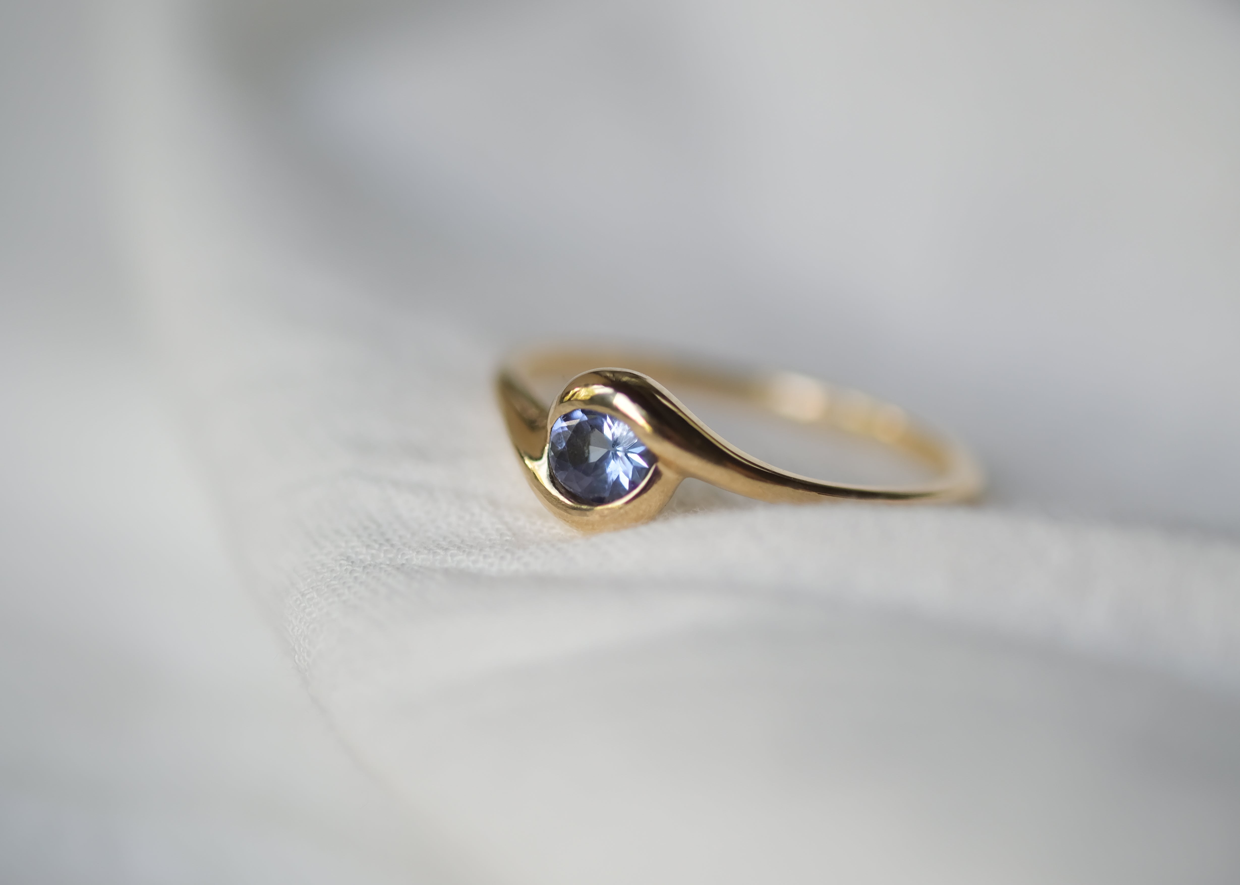 Violet Tanzanite Ring