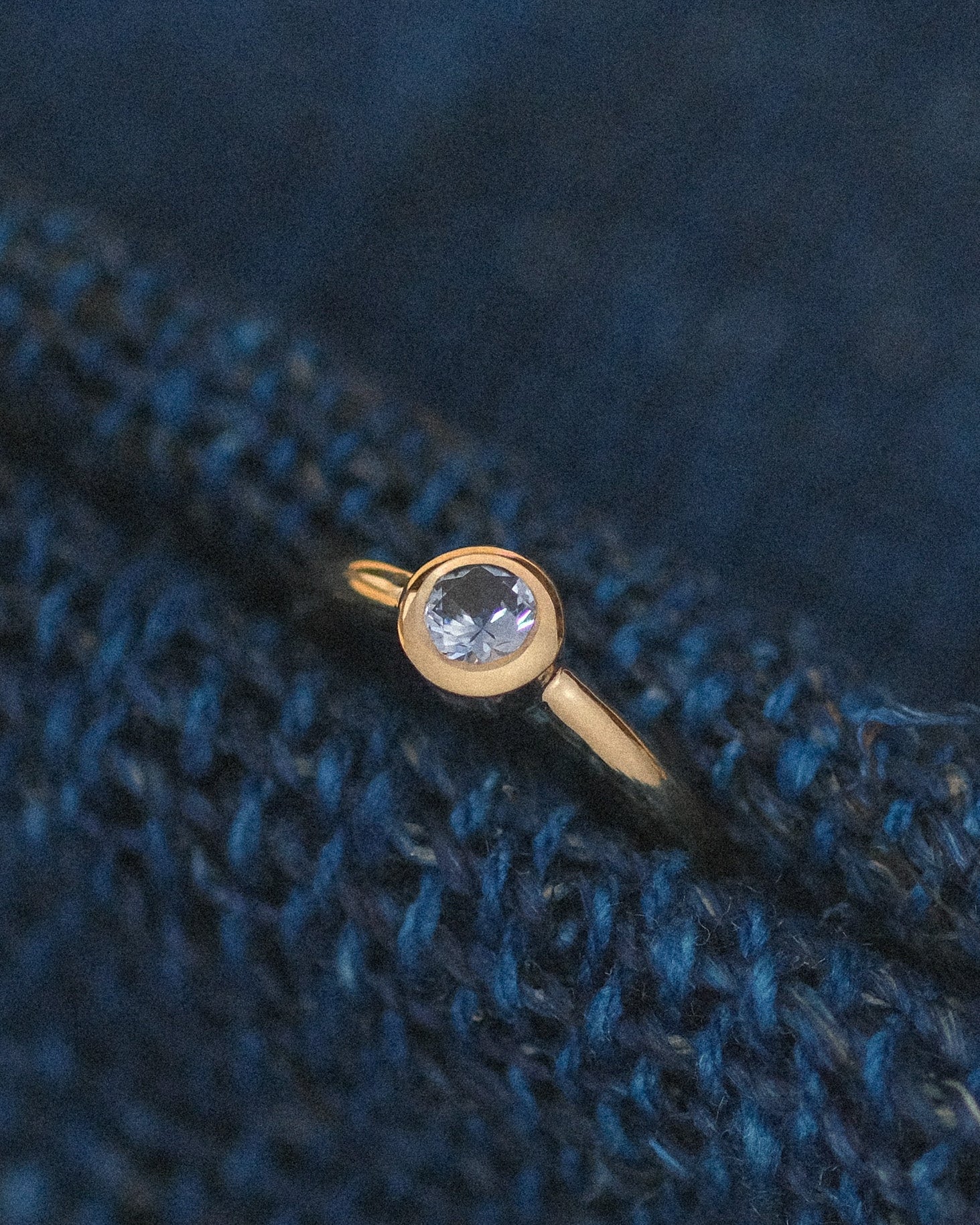 The making of Indigo Ring 01