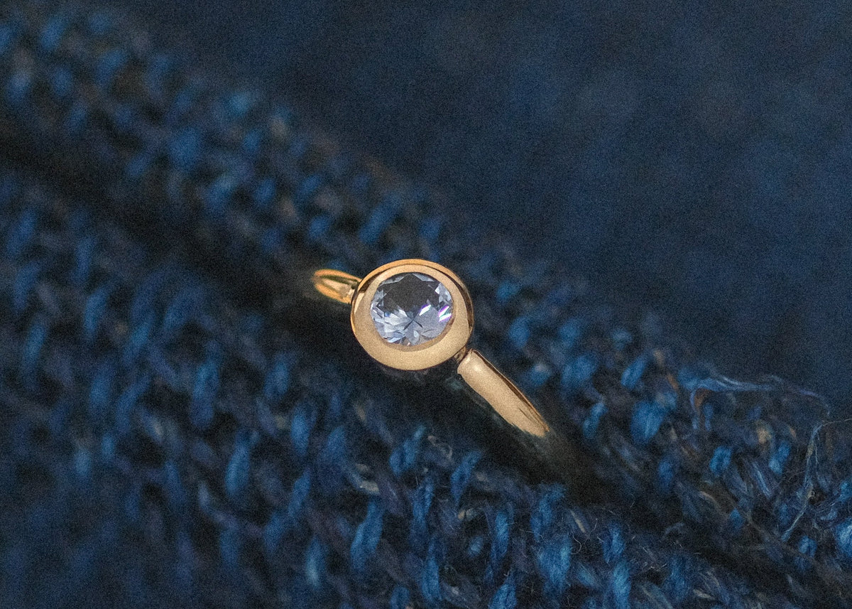 The making of Indigo Ring 01